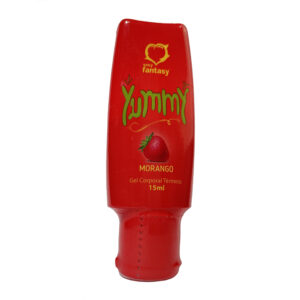 gel beijável de morango