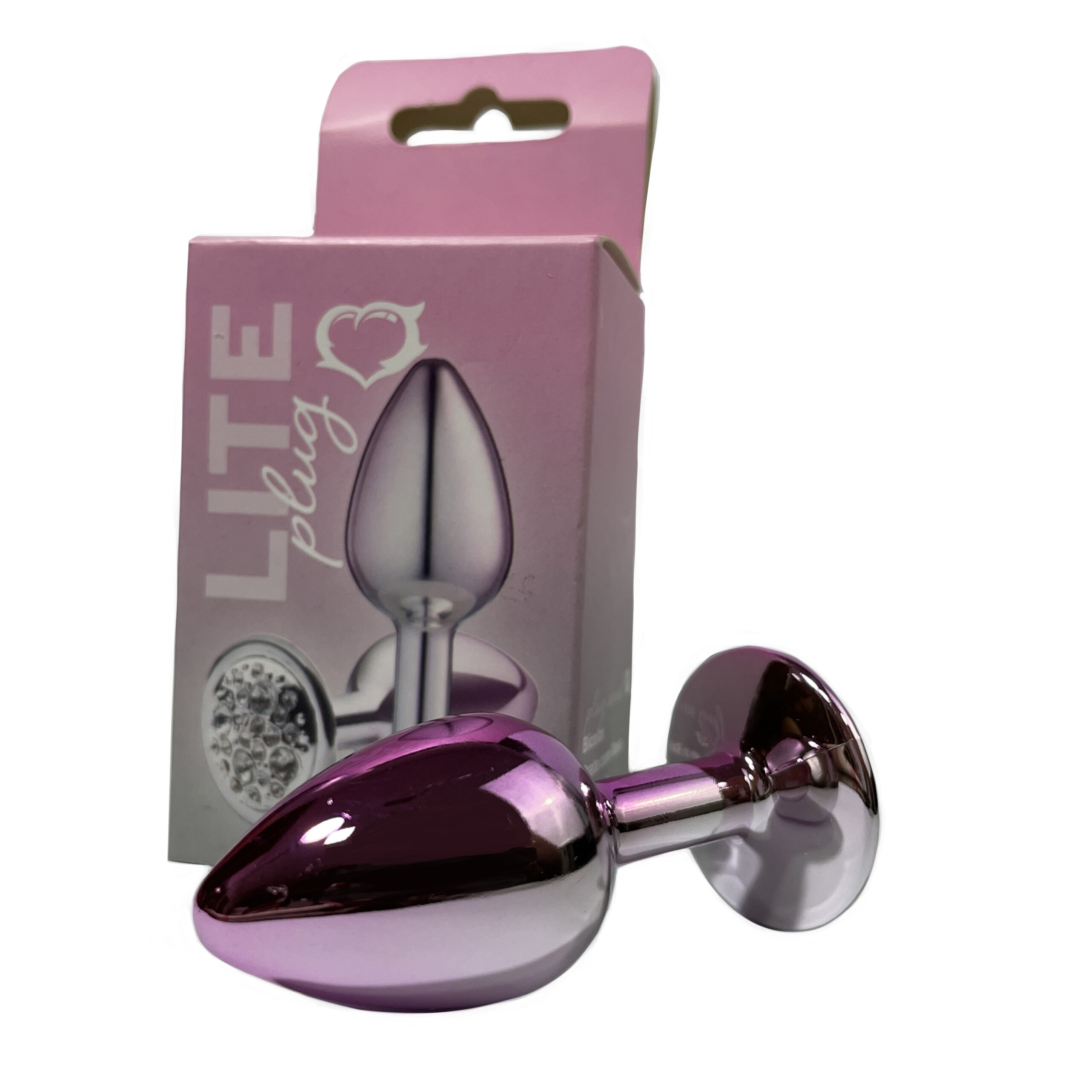 Plug anal com brilho
