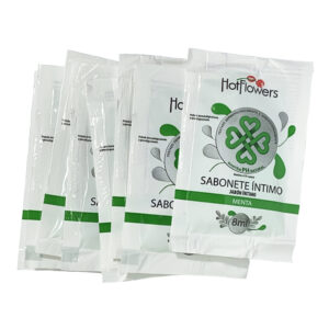 Sabonete íntimo feminino em saches - menta
